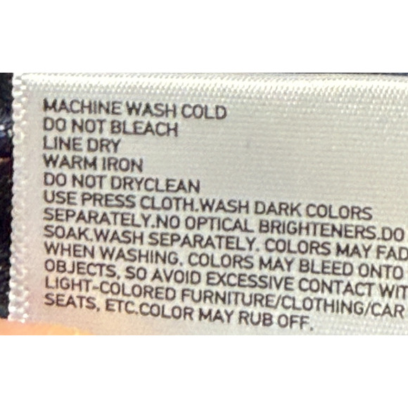 Uniqlo Jeans Mens Blue Tag Size 32 Measures 34x29 Straight Leg Dark Wash - Picture 8 of 9